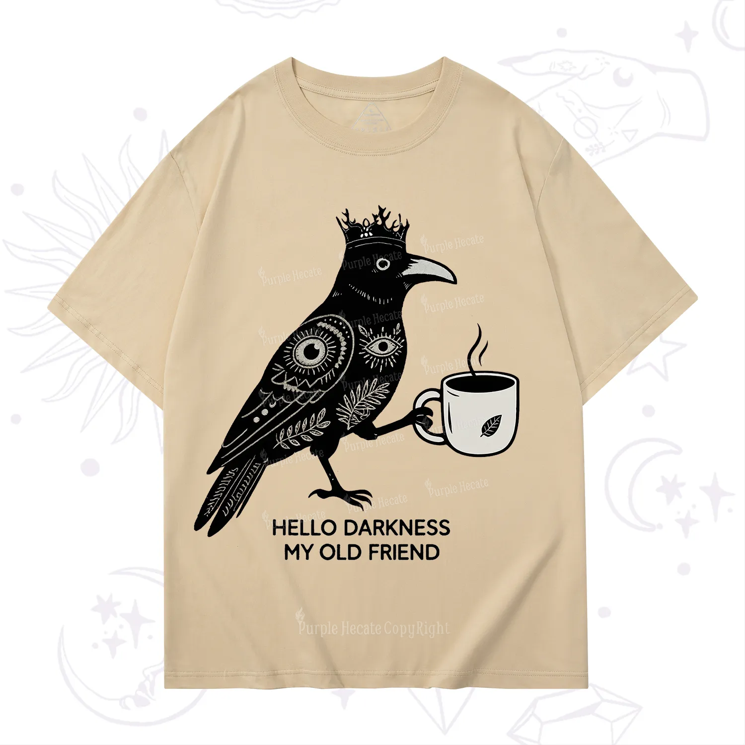 Purplehecate Hello Darkness My Old Friend T-Shirt