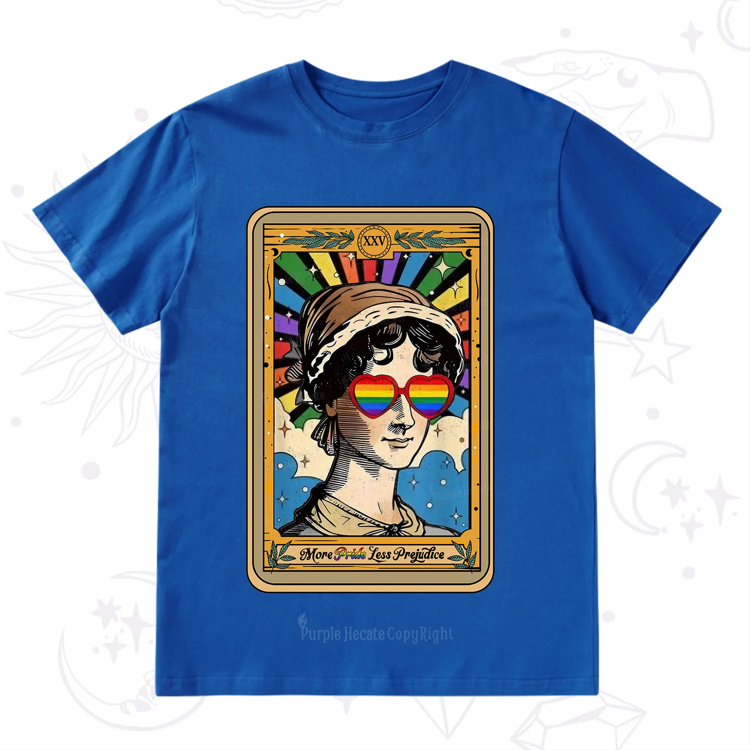Purplehecate The More Pride Less Prejudice Tarot T-Shirt