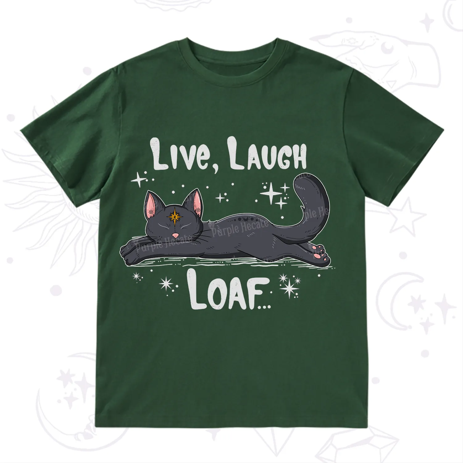 Purplehecate Live Laugh Loaf T-Shirt