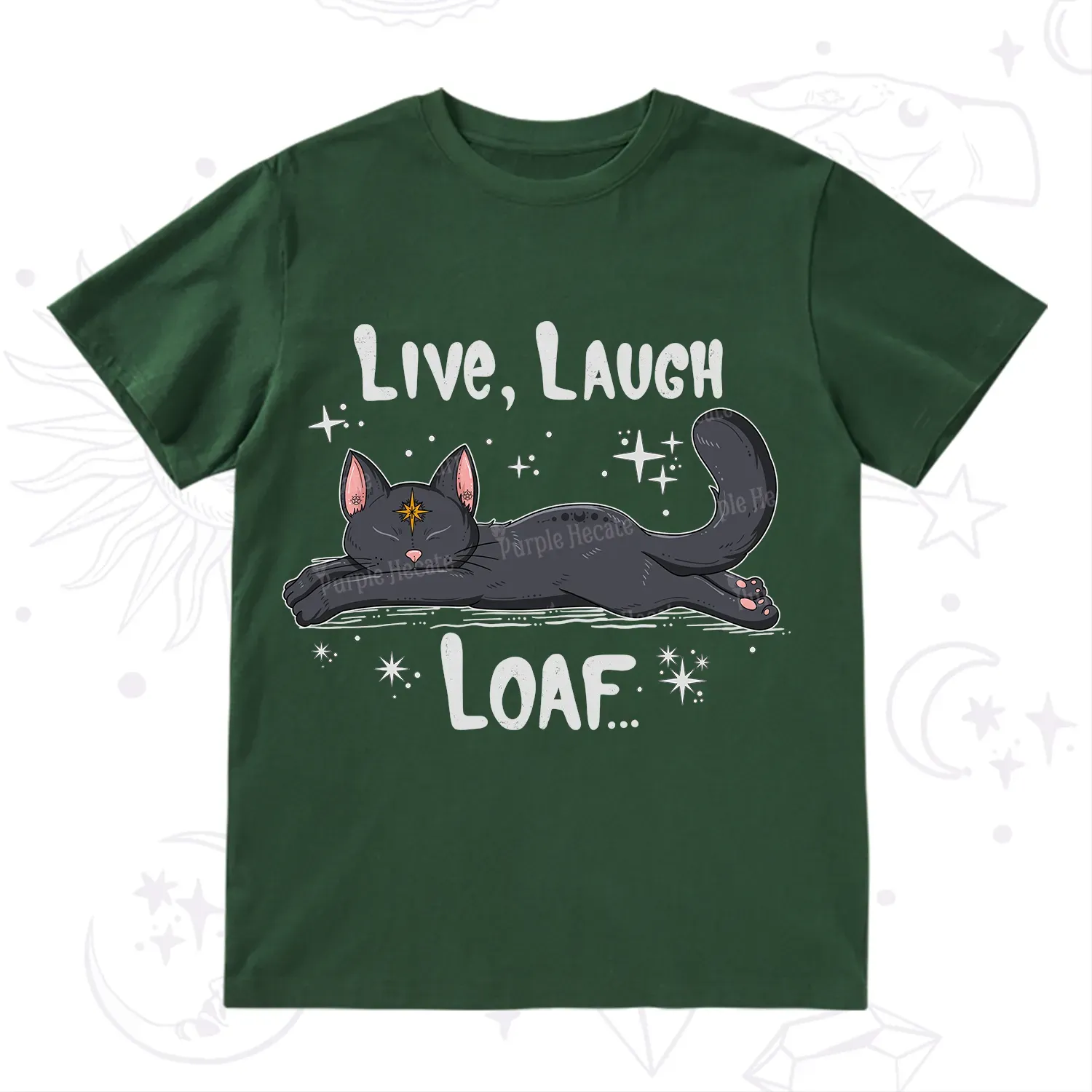 Purplehecate Live Laugh Loaf T-Shirt