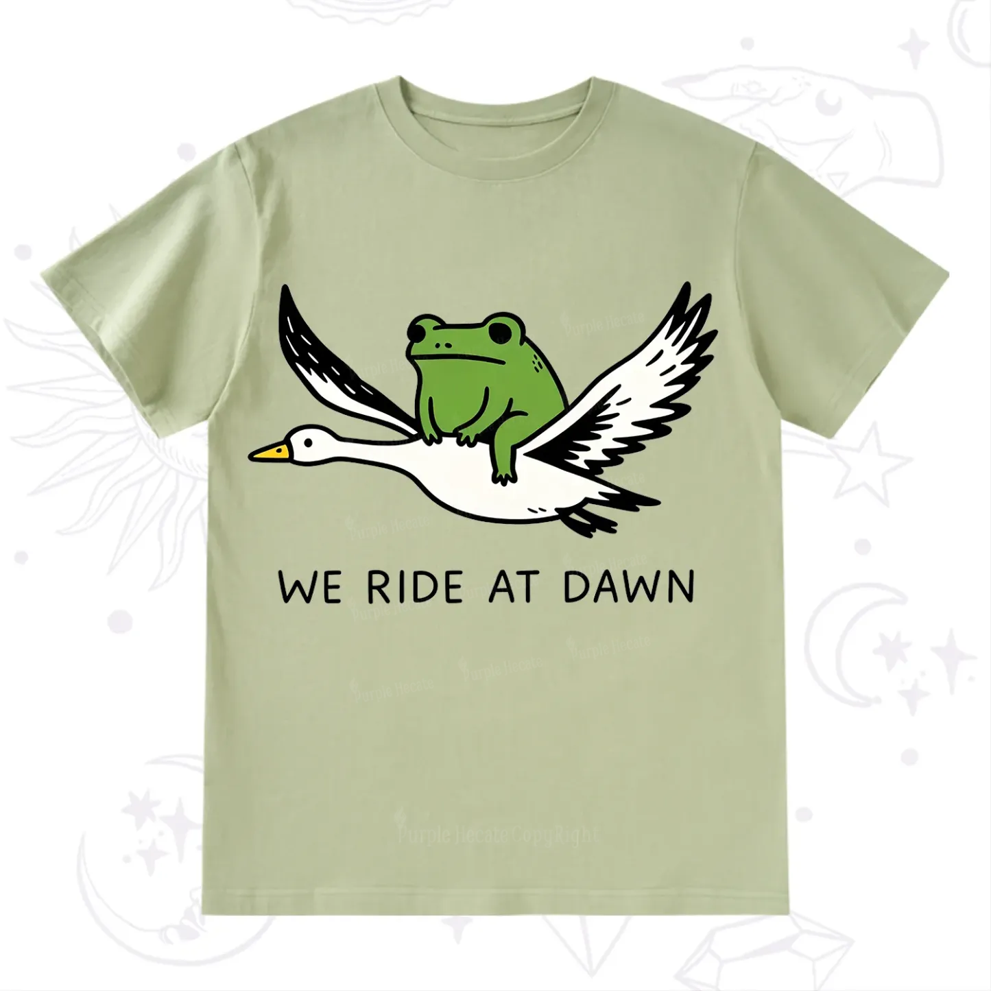 Purplehecate We Ride at Dawn T-Shirt