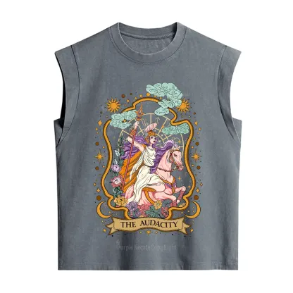 Purplehecate The Audacity Goddess Vintage Washed Tank