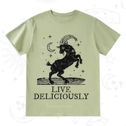 Purplehecate Live Deliciously T-Shirt