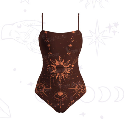 Purplehecate Solar Oracle One-Piece Swimsuit