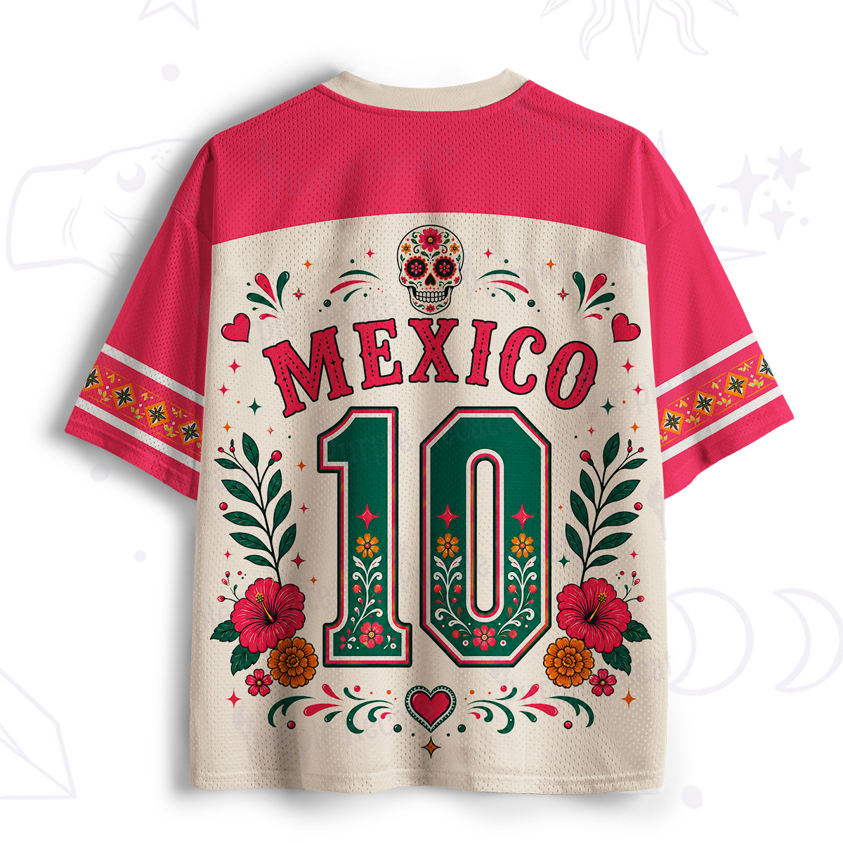 Purplehecate Mexico Day of the Dead Soccer Mesh Jersey