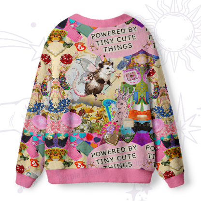 Purplehecate The Opossum Queen's Hoard Ugly Cardigan Sweaters