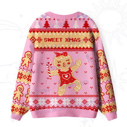 Purplehecate Sweet Xmas Ugly Cardigan Sweaters
