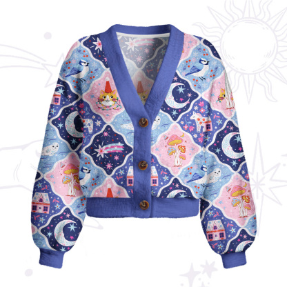 Purplehecate Dreamy Moonlight Fairy Tale Cardigan Sweaters