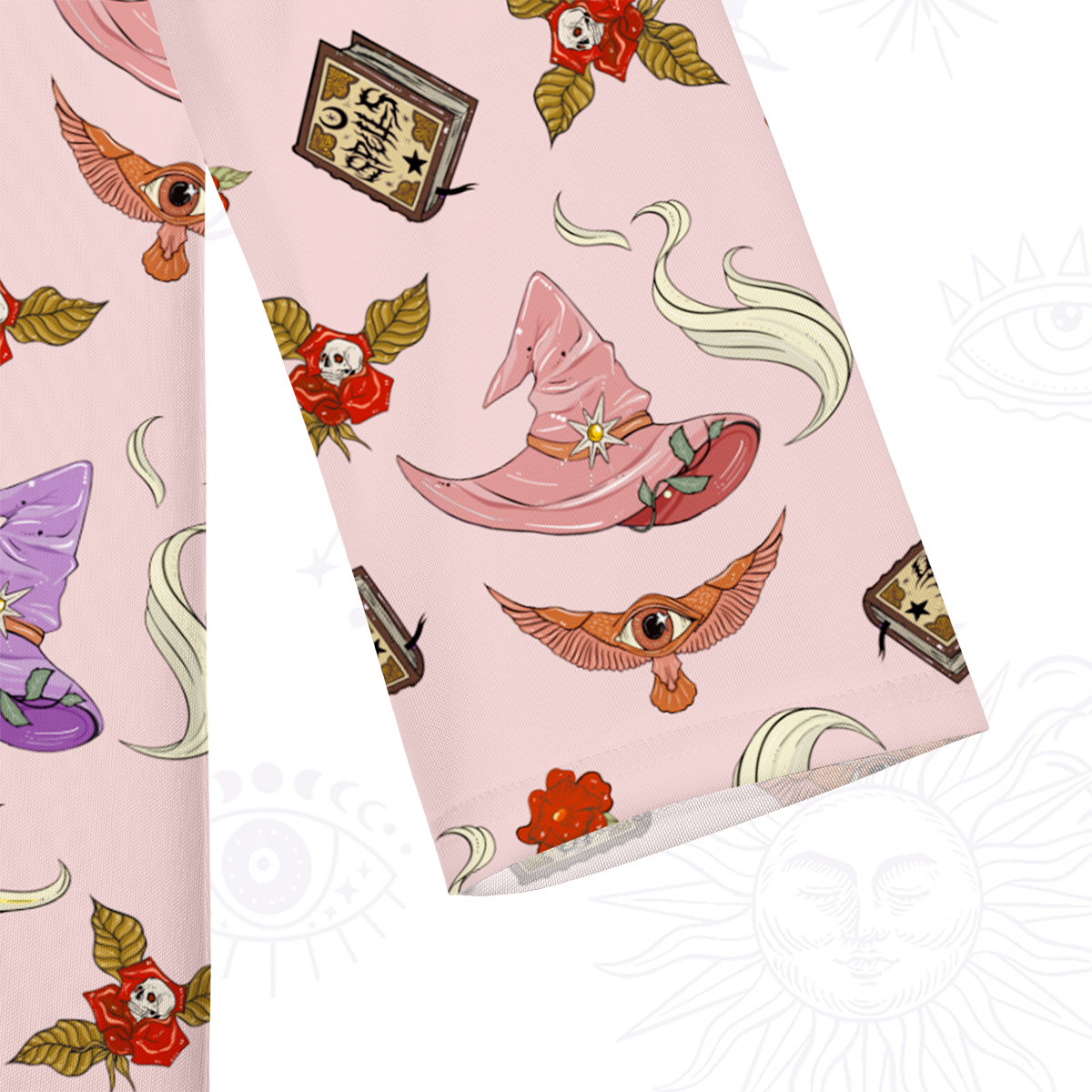 Purplehecate Fantasy Wizard Hat Beachwear Cover-Up Dress