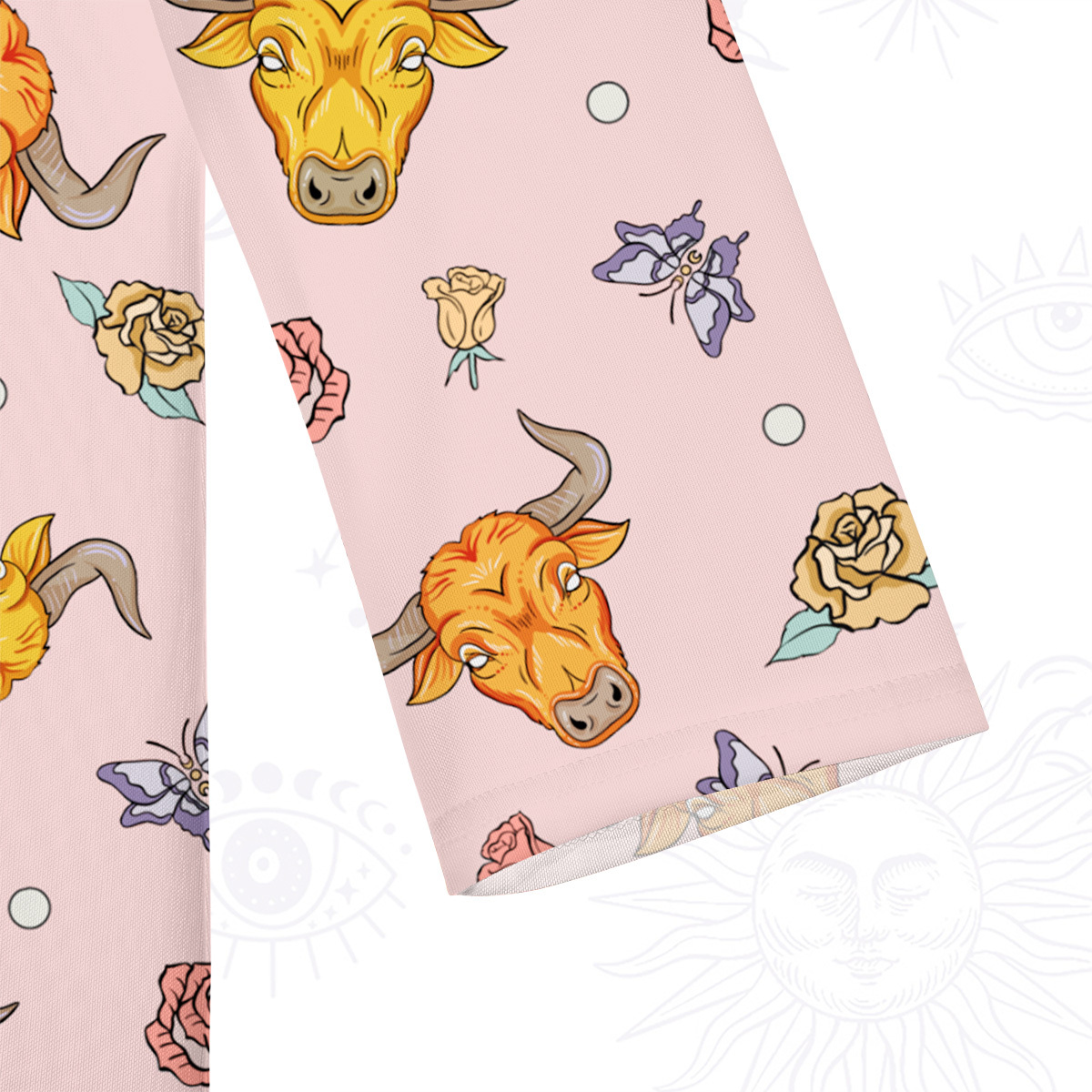 Purplehecate Taurus Spirit Zodiac Beachwear Cover-Up Dress