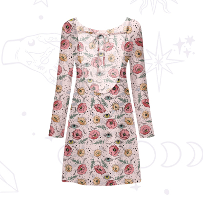 Purplehecate The Bee's Knees Beachwear Cover-Up Dress