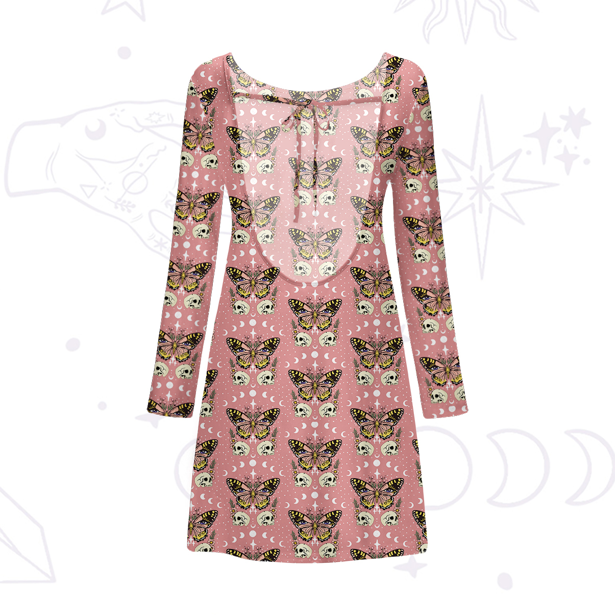 Purplehecate The Endings Won't End You Beachwear Cover-Up Dress