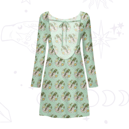 Purplehecate Go Sage Yourself Beachwear Cover-Up Dress