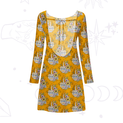 Purplehecate The Zero Of Fucks Beachwear Cover-Up Dress