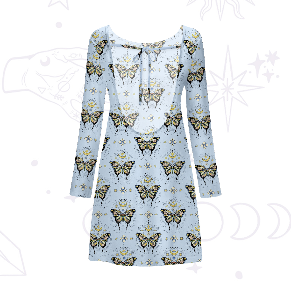 Purplehecate I Am Opening Beachwear Cover-Up Dress