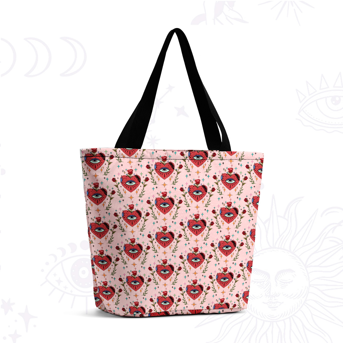Purplehecate Mystic Eye Tote Shopping Bag