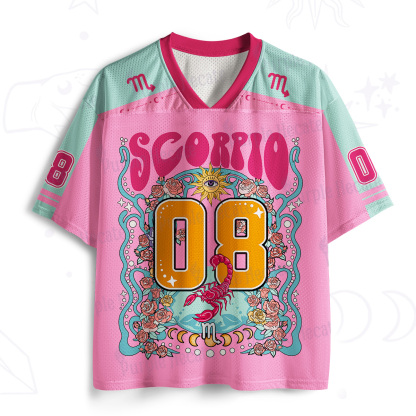 Purplehecate Scorpio Spirit Zodiac Mesh Jersey