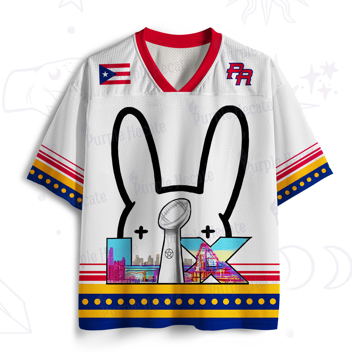 Purplehecate Bunny Beats 94 Mesh Jersey