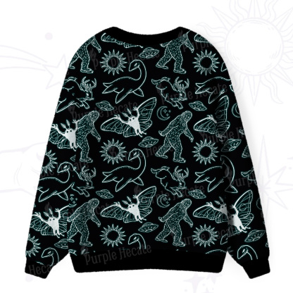 Purplehecate Cryptid Ugly Cardigan Sweaters