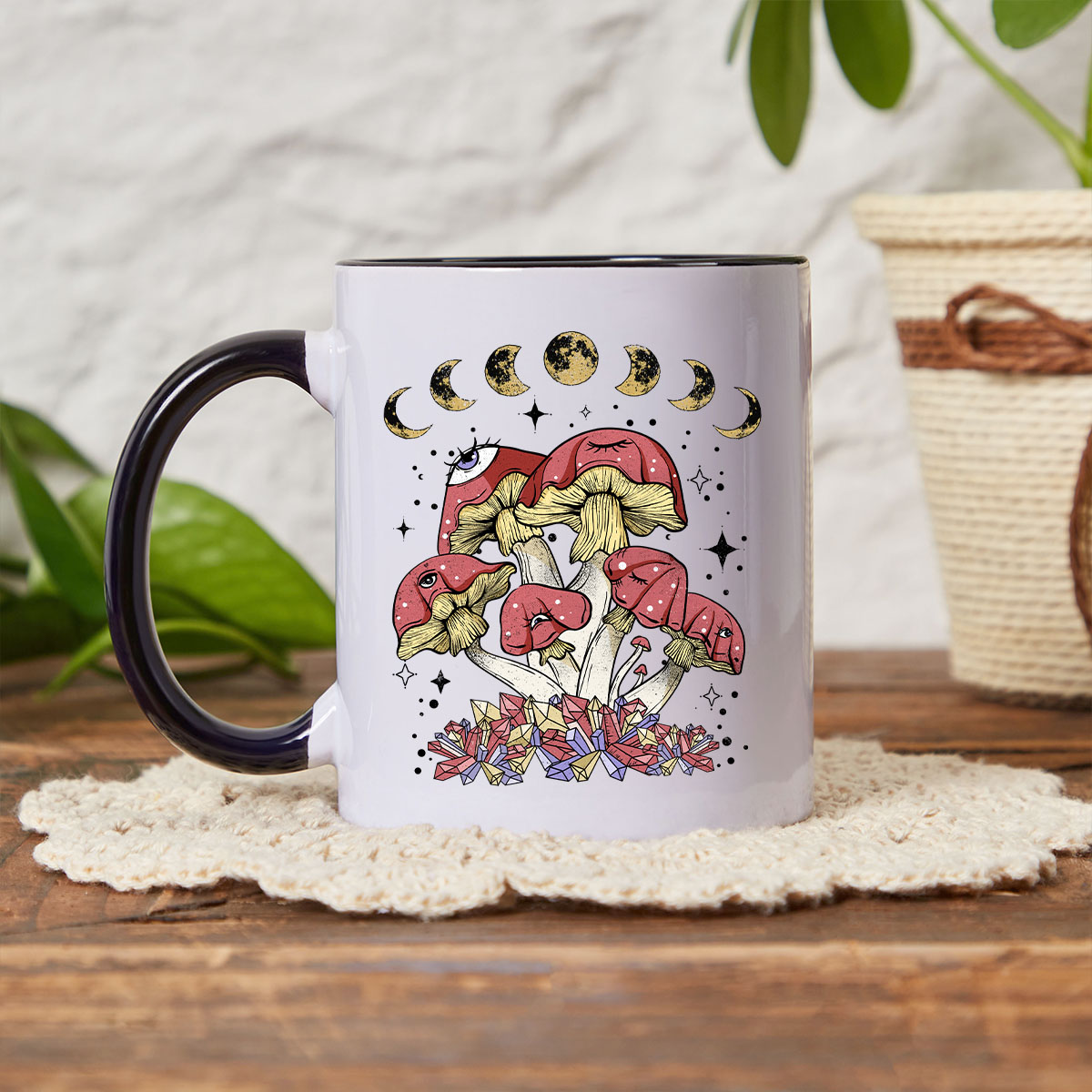 Purplehecate Magic Mushroom Mug