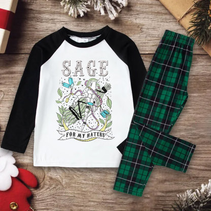Purplehecate Sage For My Haters Christmas Pajamas