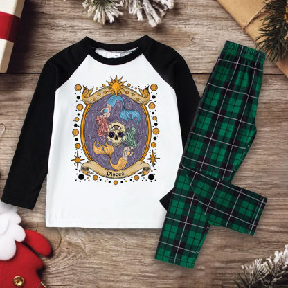 Purplehecate Celestial Pisces Zodiac Christmas Pajamas