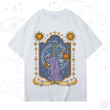 Purplehecate Libra Zodiac T-Shirt
