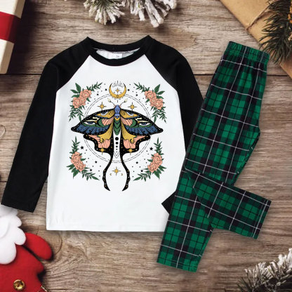 Purplehecate Mystical Moth Christmas Pajamas