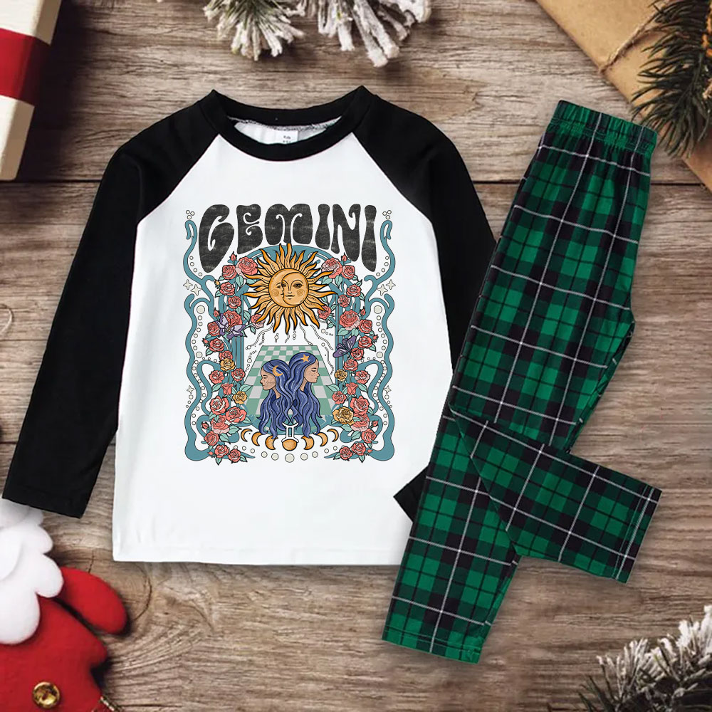 Purplehecate Gemini Spirit Zodiac Christmas Pajamas