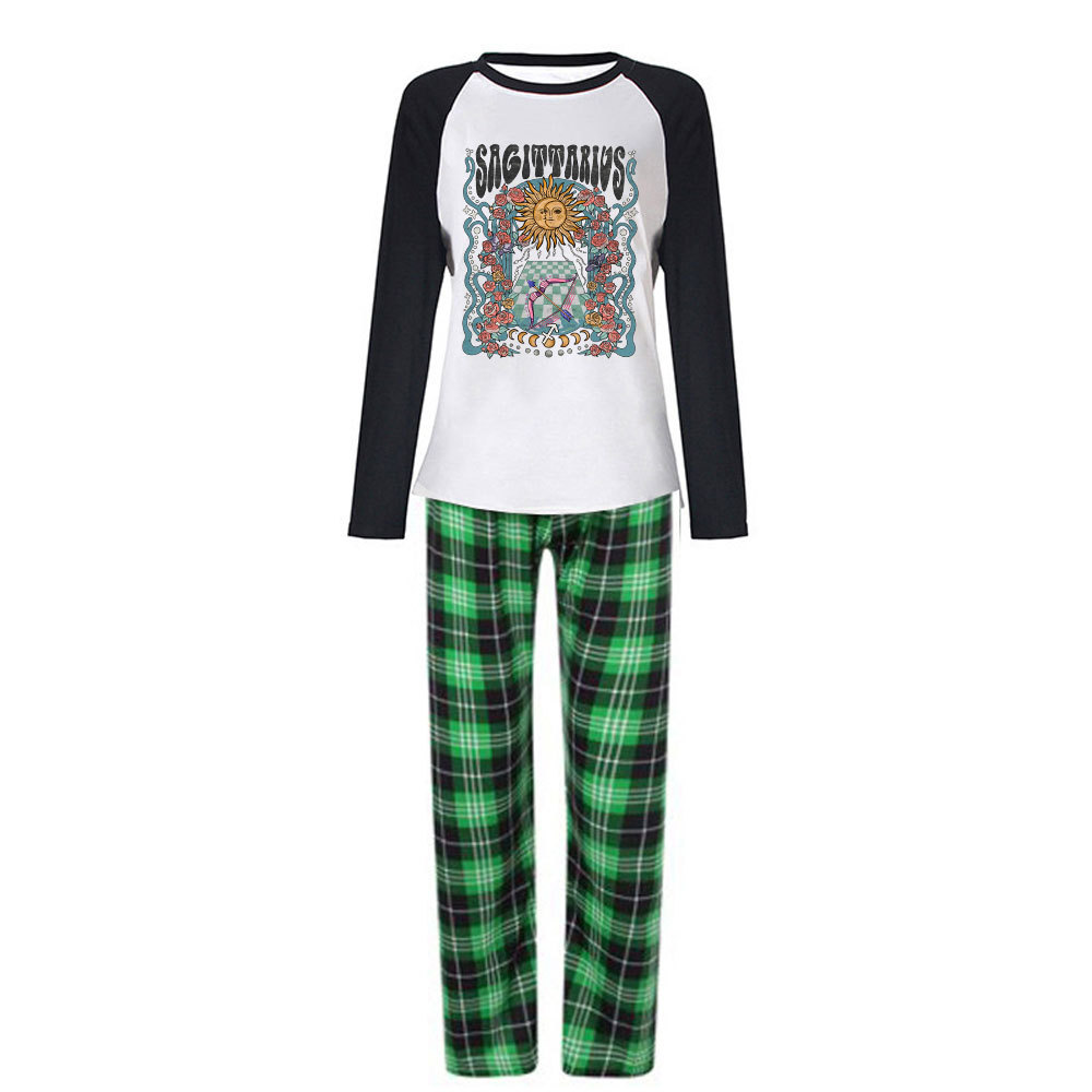 Purplehecate Sagittarius Spirit Zodiac Christmas Pajamas