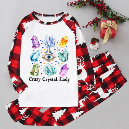 Purplehecate Crysral Lady Elk Christmas Pajamas