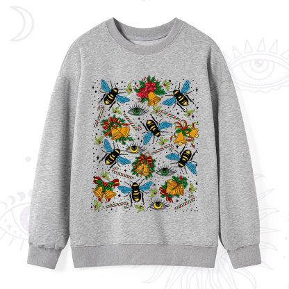 Purplehecate Christmas The Bee's Knees Sweatshirt