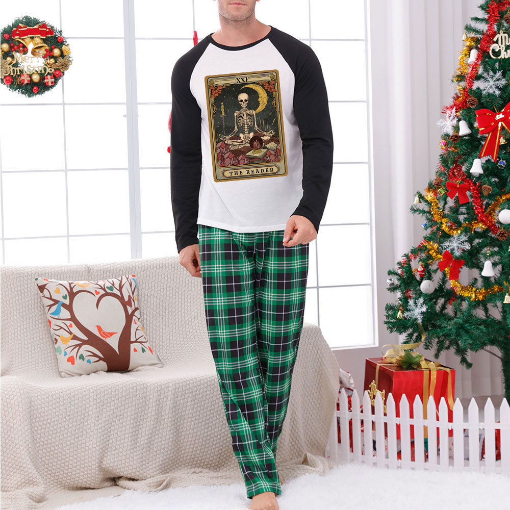 Purplehecate The Reader Tarot Christmas Pajamas