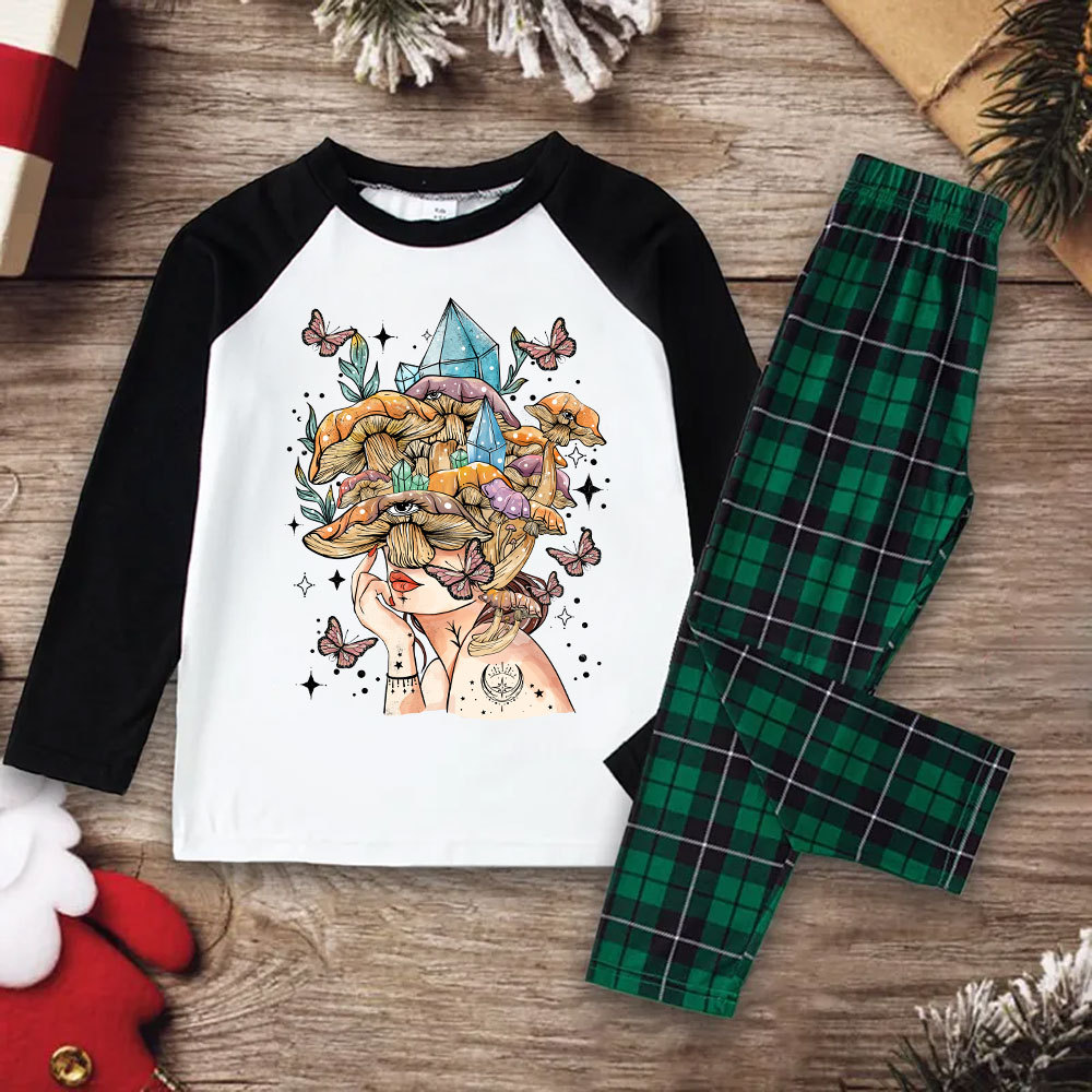 Purplehecate Crystal Goddess Christmas Pajamas