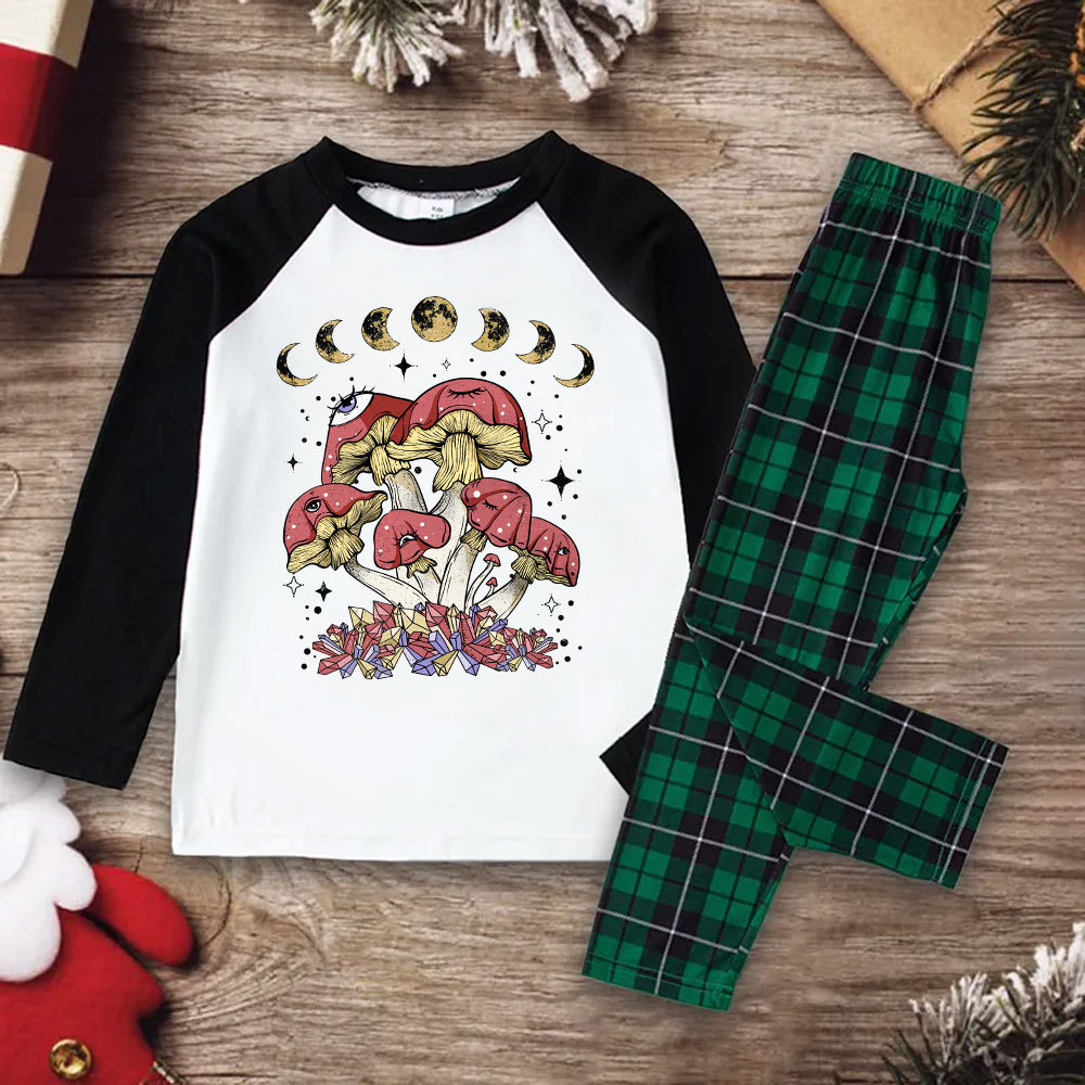 Purplehecate Magic Mushroom Christmas Pajamas
