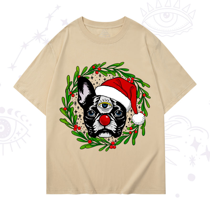 Purplehecate Christmas Celestial Canine T-Shirt