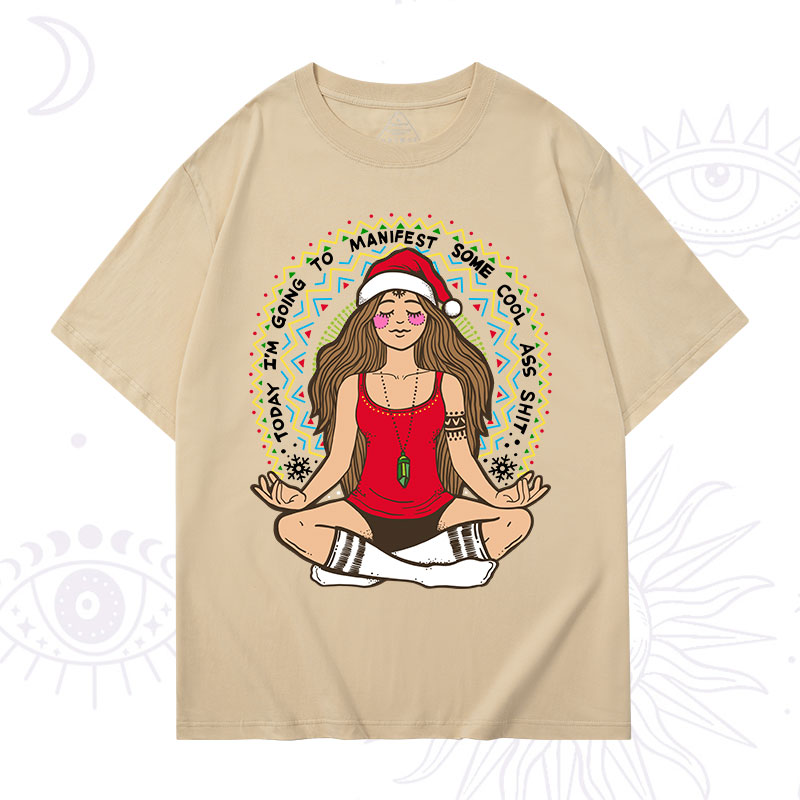 Purplehecate Christmas Today I'm Going To Manifest T-Shirt