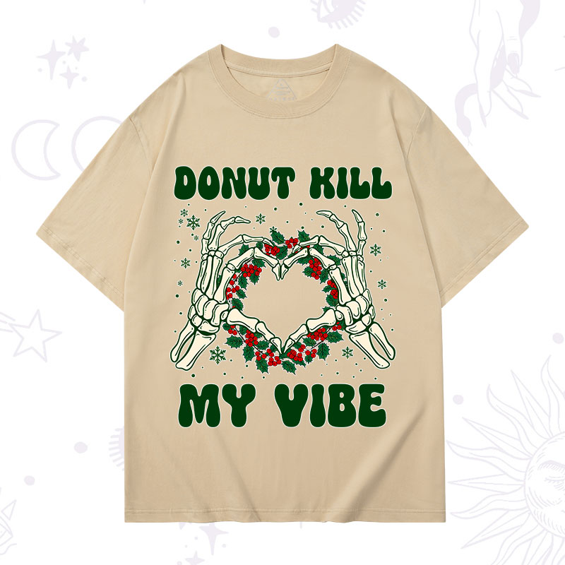 Purplehecate Christmas Donut Kill My Vibe T-Shirt