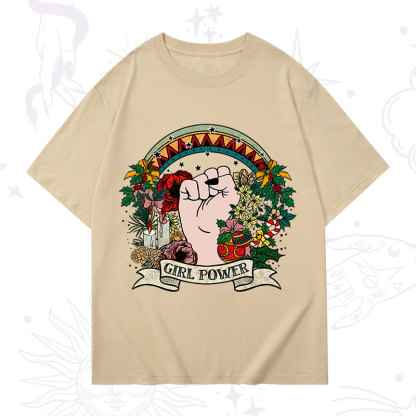 Purplehecate Christmas Girl Power T-Shirt