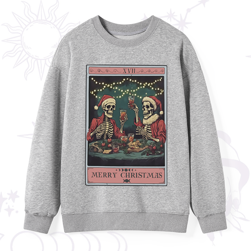 Purplehecate Christmas Dinner Tarot Sweatshirt
