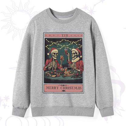 Purplehecate Christmas Dinner Tarot Sweatshirt