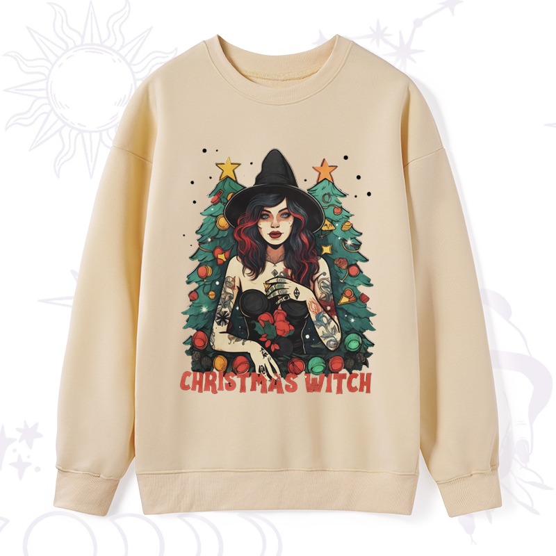 Purplehecate Christmas Witch Sweatshirt