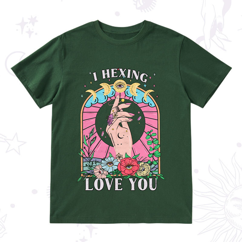 Purplehecate I Hexing Love You T-Shirt
