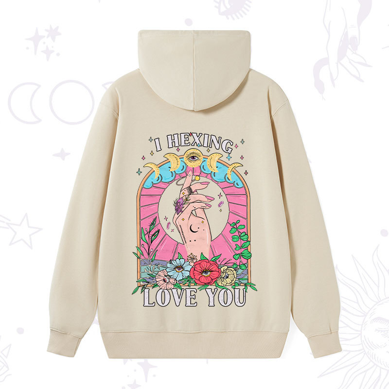 Purplehecate I Hexing Love You Hoodie