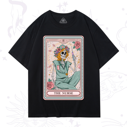 Purplehecate The Nurse Tarot Card T-Shirt