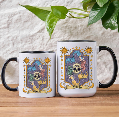 Purplehecate Pisces Zodiac Mug