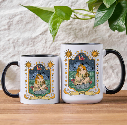 Purplehecate Virgo Zodiac Mug