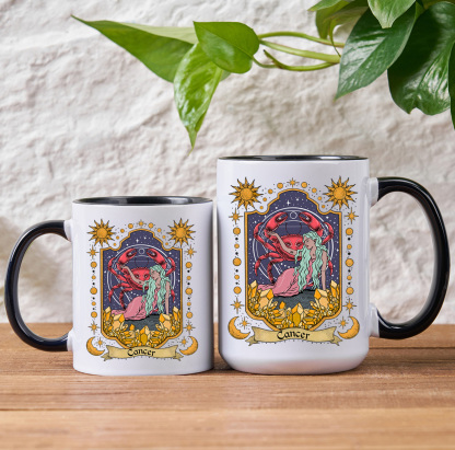 Purplehecate Cancer Zodiac Mug