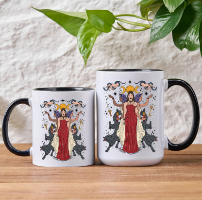 Purplehecate The Triple Goddess Hecate Mug