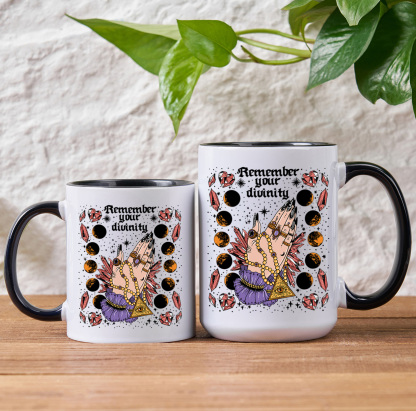 Purplehecate Remember Your Divinity Mug